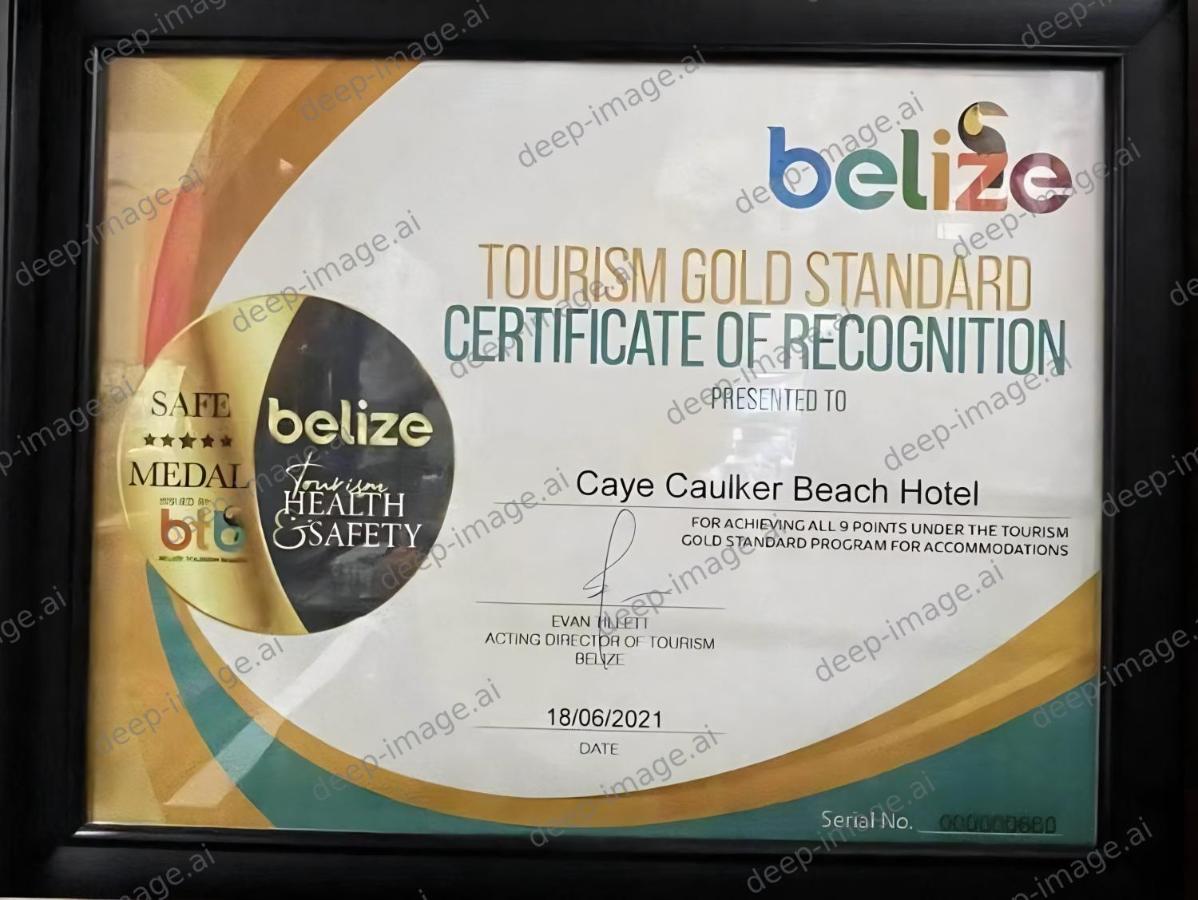 Caye Caulker Beach Hotel المظهر الخارجي الصورة